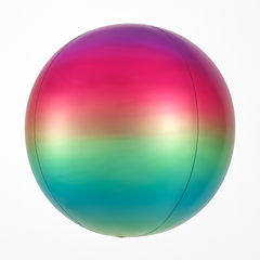 Radiant Rainbow Ombre Orbz Balloon