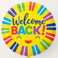 18" Welcome Back Mylar Balloon
