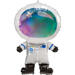 Iridescent Astronaut Foil Balloon