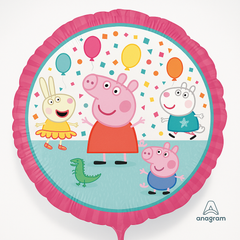 Peppa Pig Metallic Foil Balloon - 18 Inch