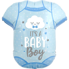 Adorable Onesie Baby Boy Foil Balloon