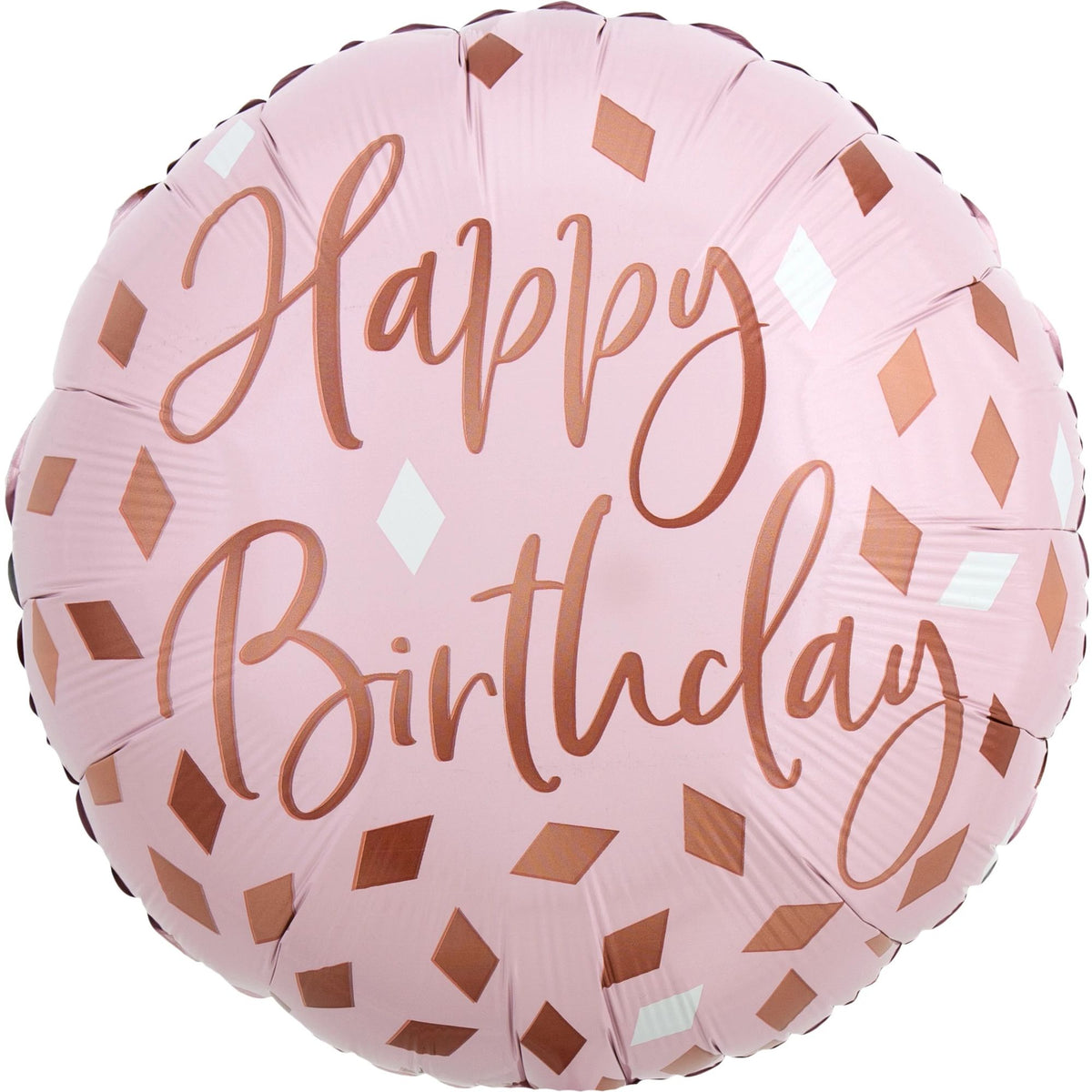 Elegant Blush Birthday Foil Balloon