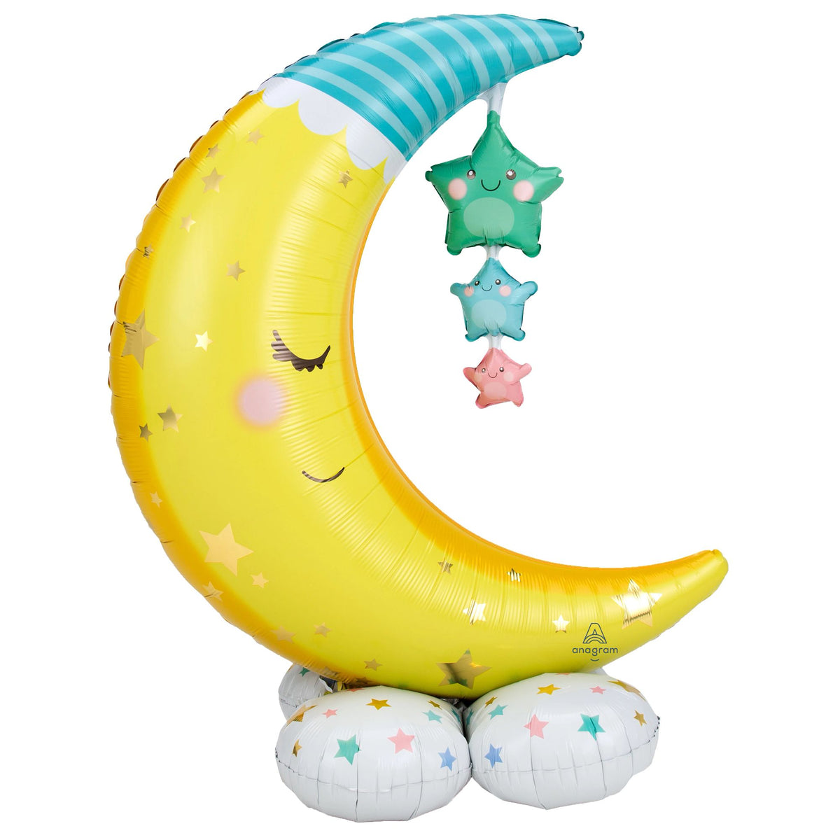 Airloonz Moon & Stars Baby Shower Balloon Decoration