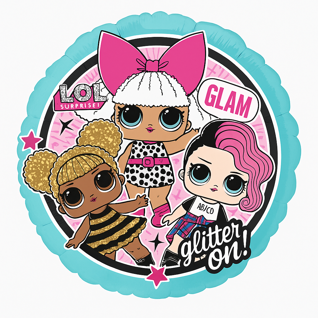 LOL Surprise! Glam Foil Balloon - 18"