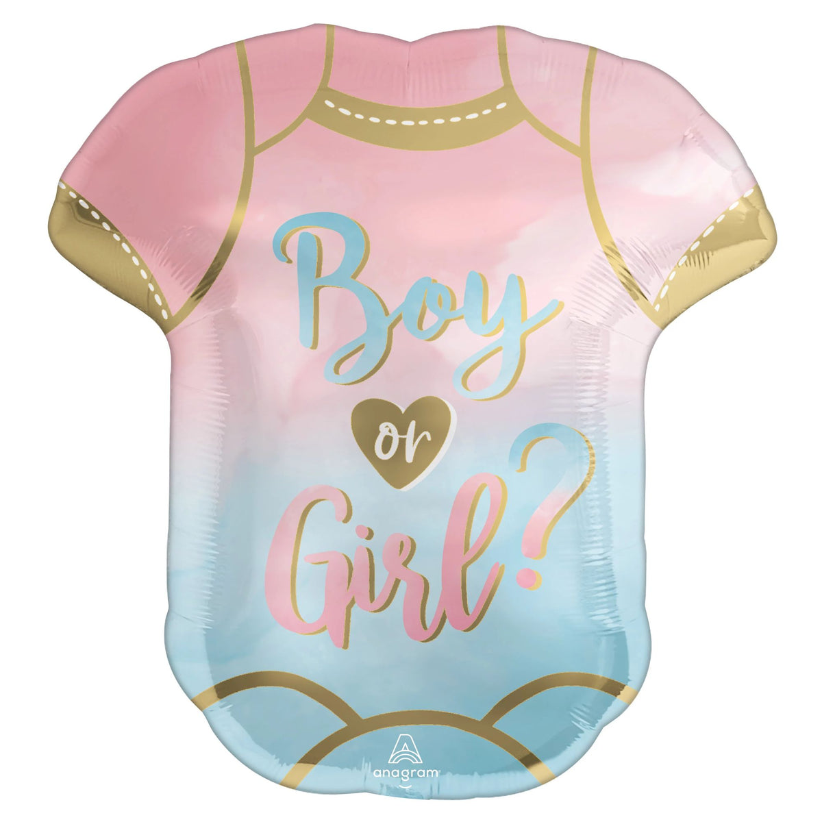The Big Reveal Gender Reveal Foil Balloon