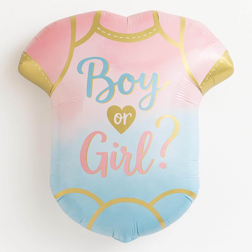 The Big Reveal Gender Reveal Foil Balloon