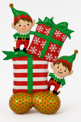 Festive Christmas Elves Airloonz Balloon