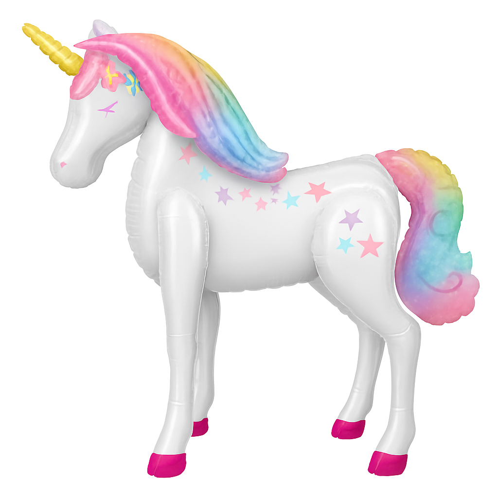 Enchanted Unicorn Balloon - Foil Air Walker