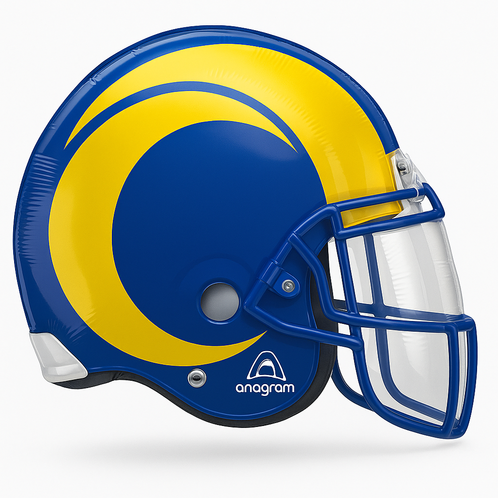 Metallic Helmet Super Shape Balloon
