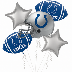 Colts Team Spirit Foil Balloon Bouquet