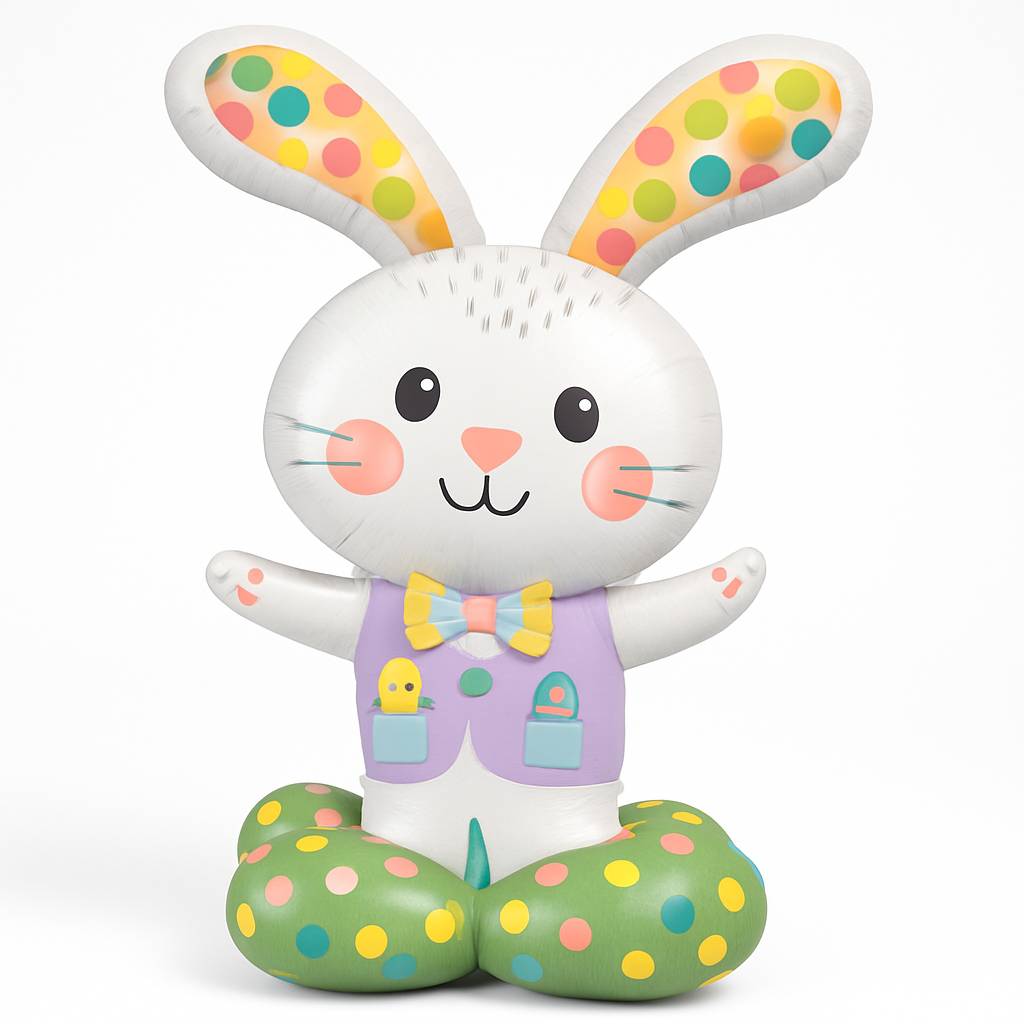 Easter Spotted Bunny Airloonz Balloon