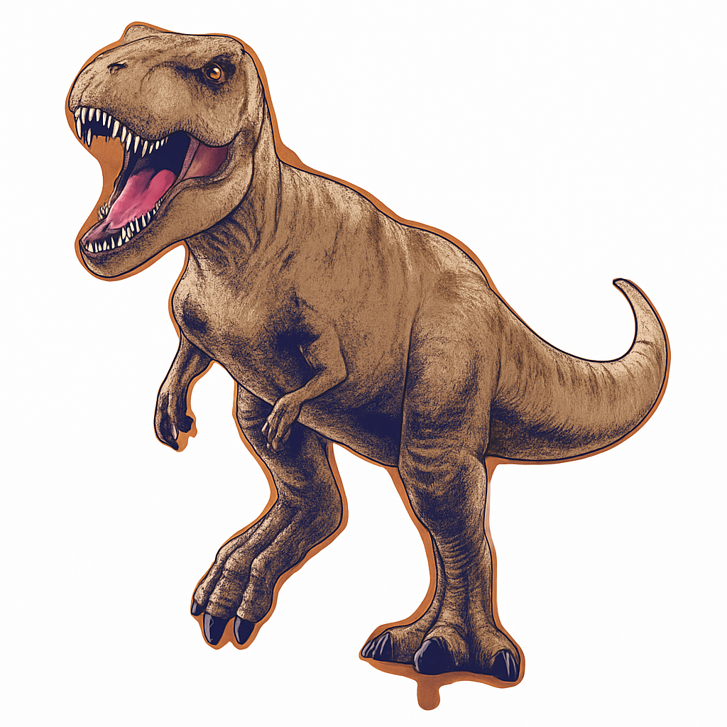 Jurassic World T-Rex Foil Super Shape Balloon