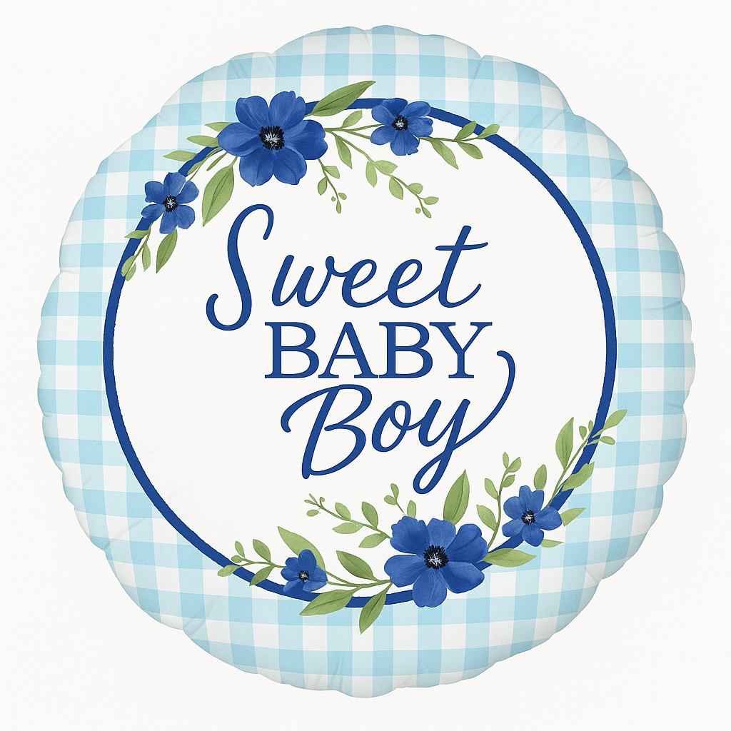 "Sweet Baby Boy" Foil Super Shape Balloon