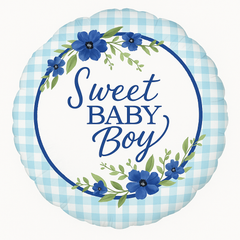 "Sweet Baby Boy" Foil Super Shape Balloon