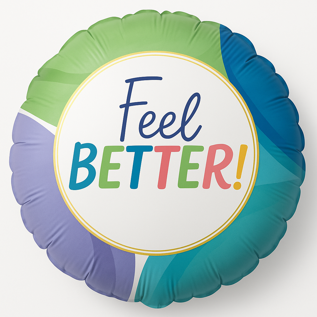 Feel Better Foil Super Shape Balloon
