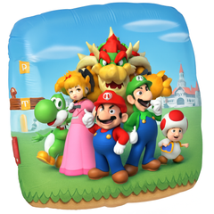 Super Mario Bros Foil Super Shape Balloon
