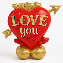 LOVE Heart Arrow AirLoonz Balloon