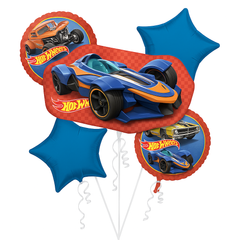 Exciting Hot Wheels Foil Balloon Bouquet