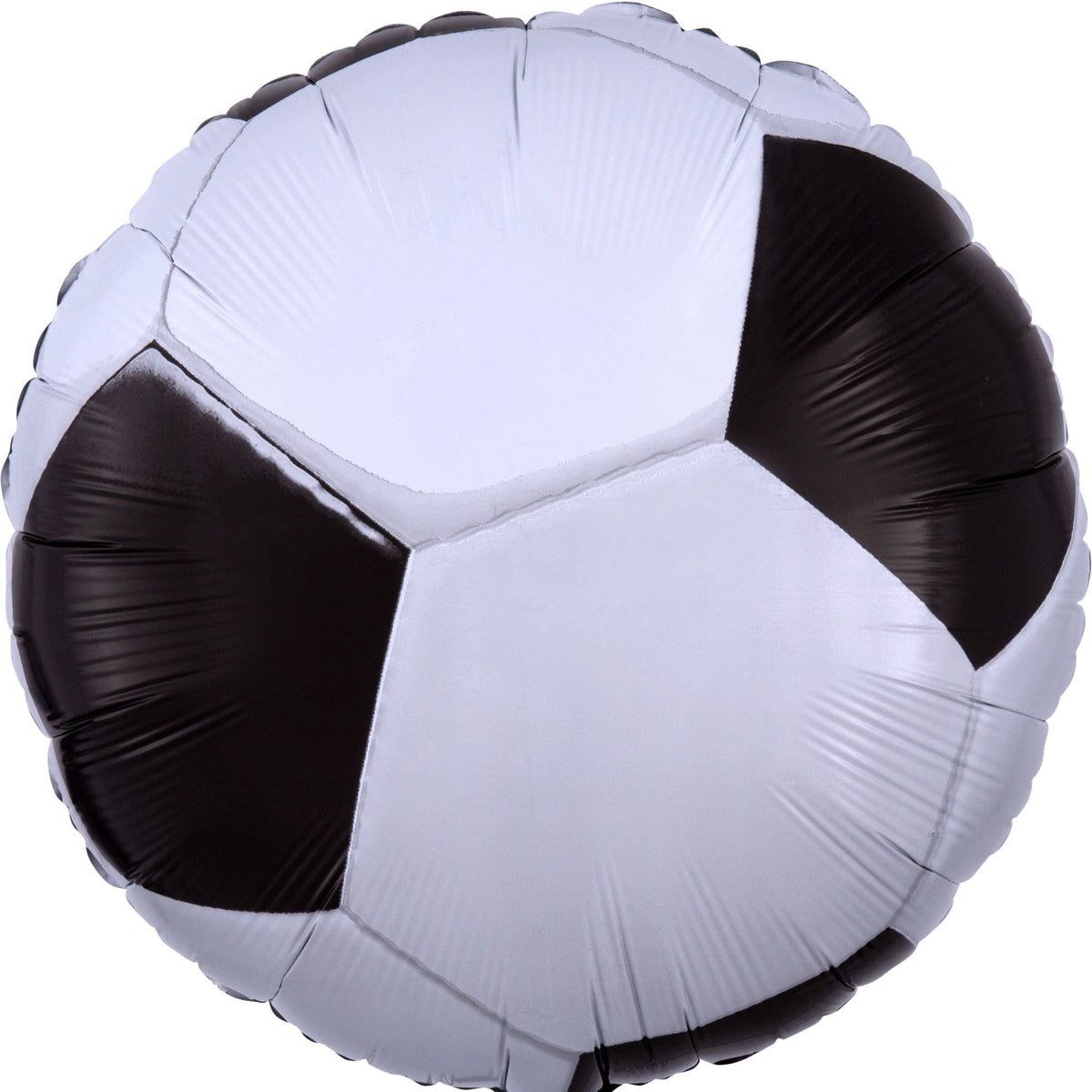 18" Metallic Soccer Ball Mylar Balloon