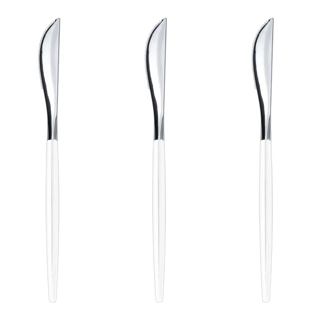 Trendables Knives White/Silver | 480 Count