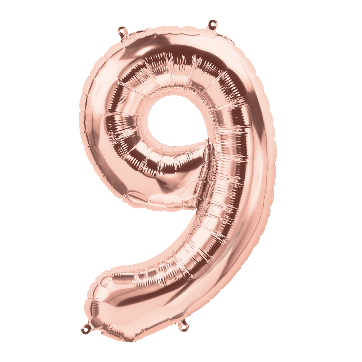 26" Rose Gold Number 9 Balloon