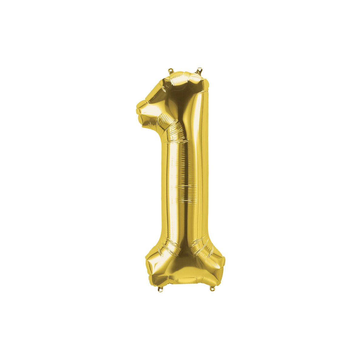 16" Gold Number-1 Balloon