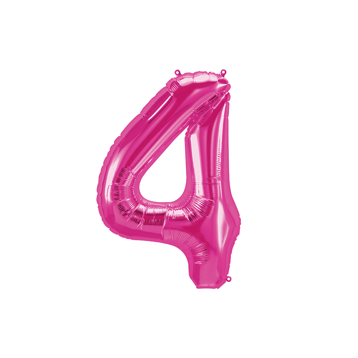 16" Pink Number -4 Balloon