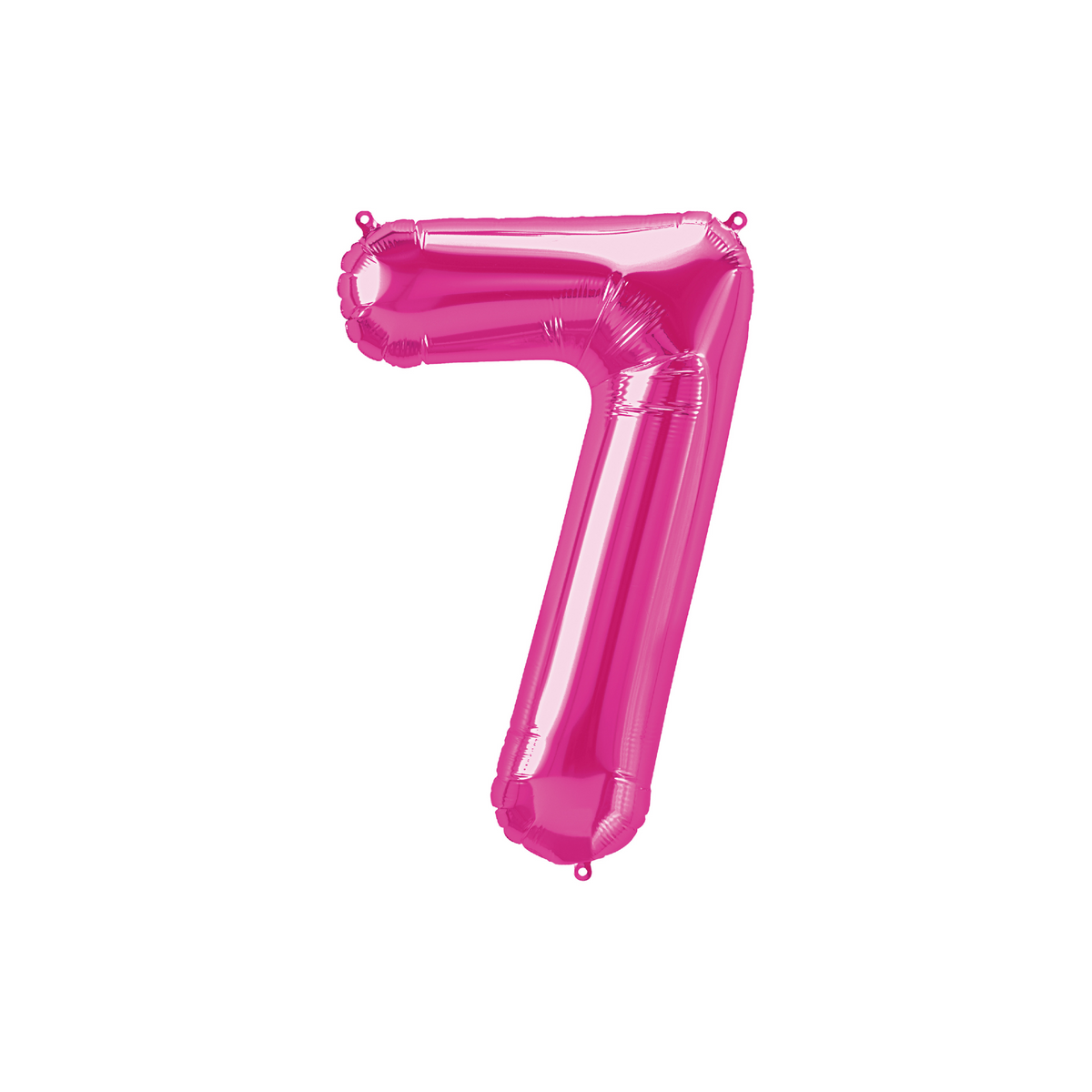 16" Pink Number -7 Balloon