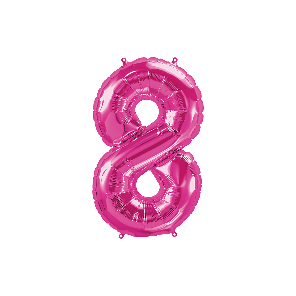 16" Pink Number -8 Balloon