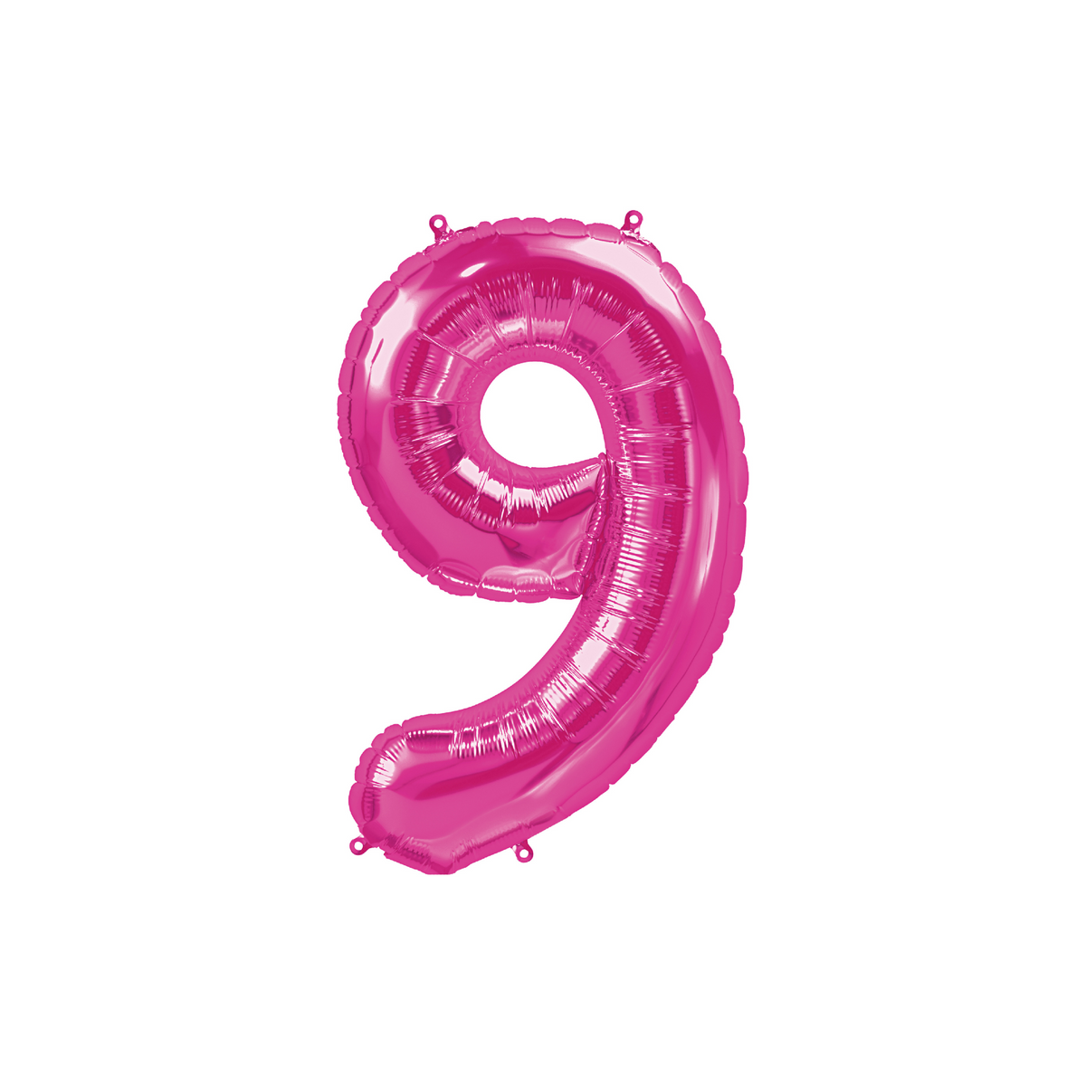 16" Pink Number -9 Balloon