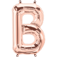 16" Rose Gold Alphabet-B Balloon