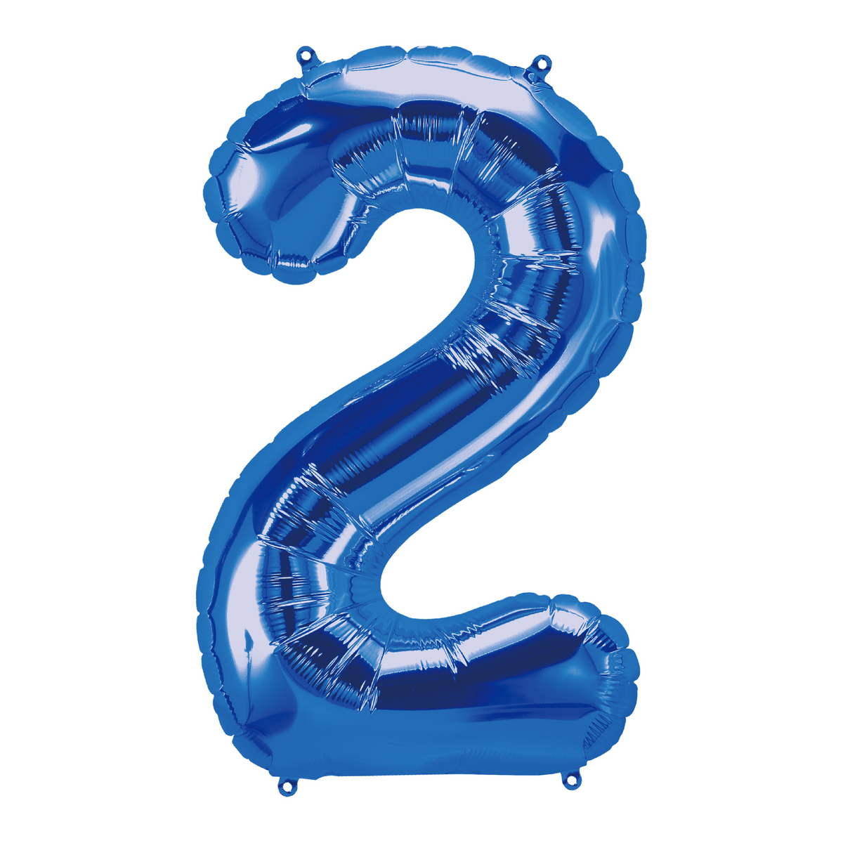 26" Blue Number 2 Balloon