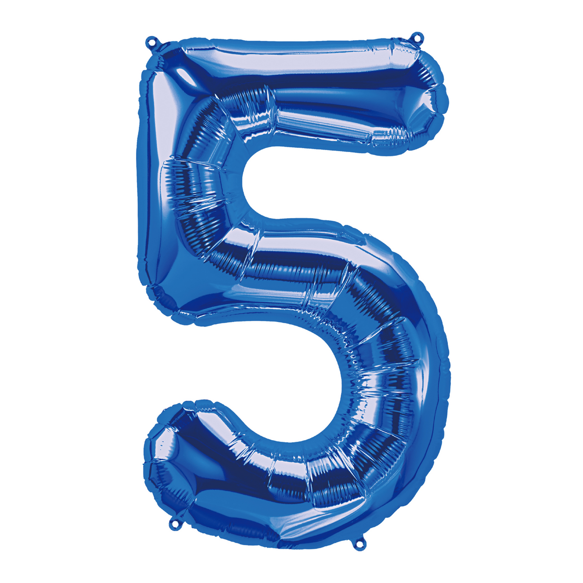 26" Blue Number 5 Balloon