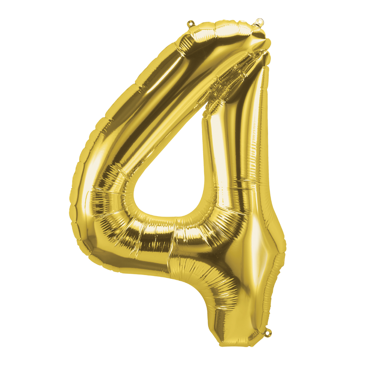 26" Gold Number 4 Balloon