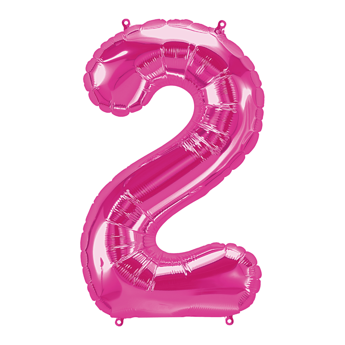 26 In. Pink Number 2 Balloon