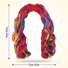Vibrant Rainbow Body Wave Wig