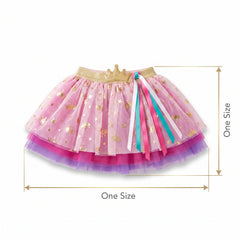 Disney Princess Sparkle Tutu for Kids - Pink and Gold