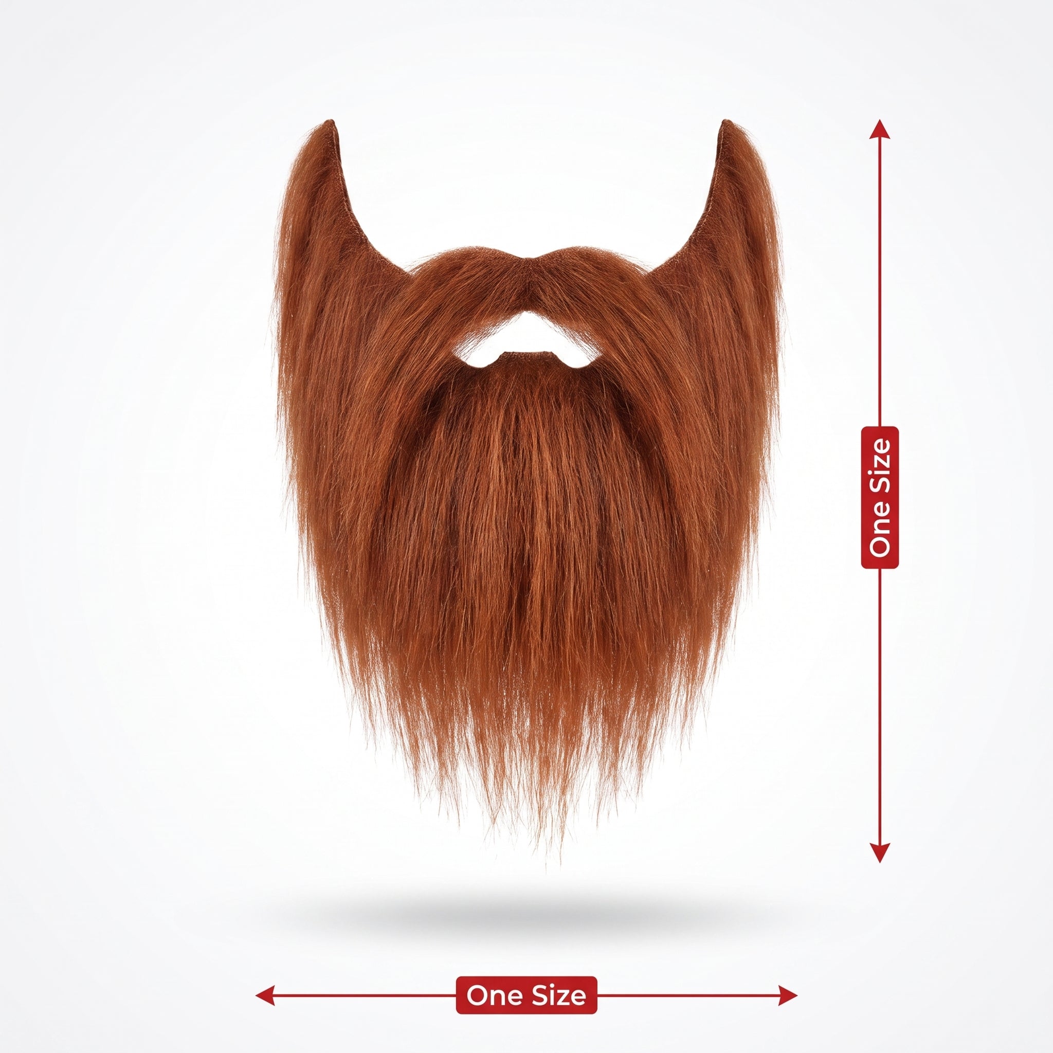 Fearsome Viking Red Beard Halloween Costume Accessory