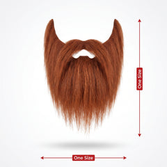Fearsome Viking Red Beard Halloween Costume Accessory