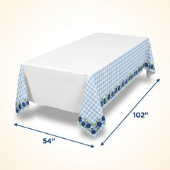 Baby in Bloom Plastic Table Cover