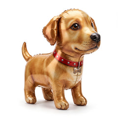 Ultimate Golden Dog Foil Balloon