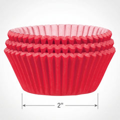 Vibrant Red Cupcake Baking Cups