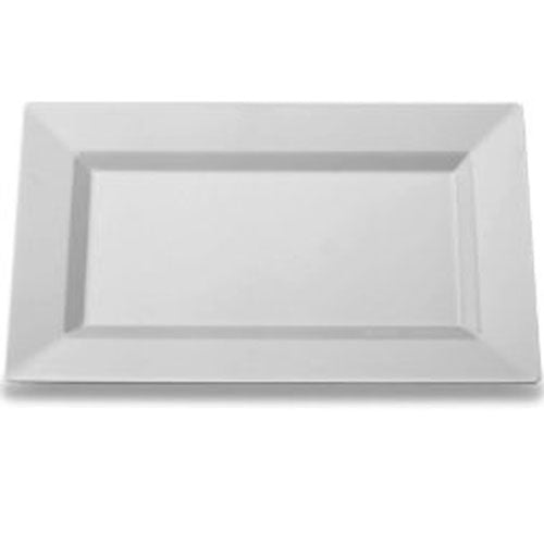 9.5 In. Clear Rectangle Plates | 10 Count
