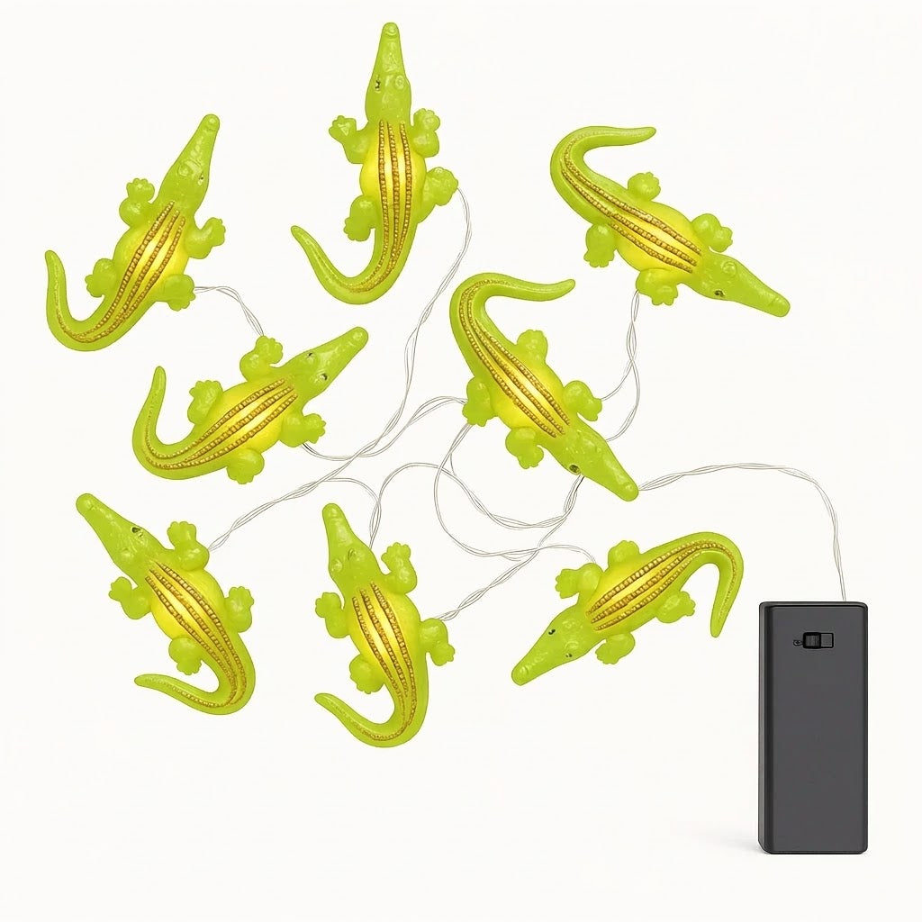 LED Alligator String Lights for Masquerade Decor