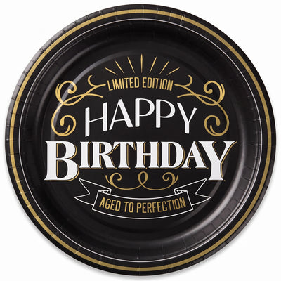 Elegant Black & Gold Party Supplies
