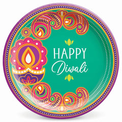 Rangoli Dream 7" Diwali Paper Plates