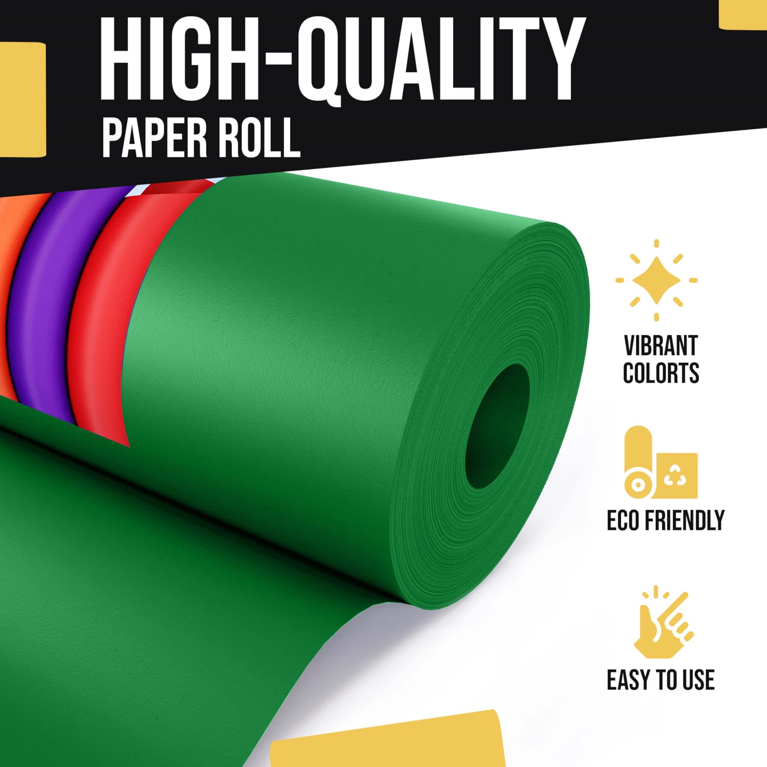 36 x 110' Kraft Paper Roll | Emerald