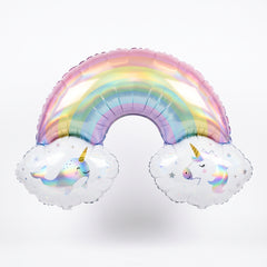Magical Rainbow Foil Super Shape Balloon