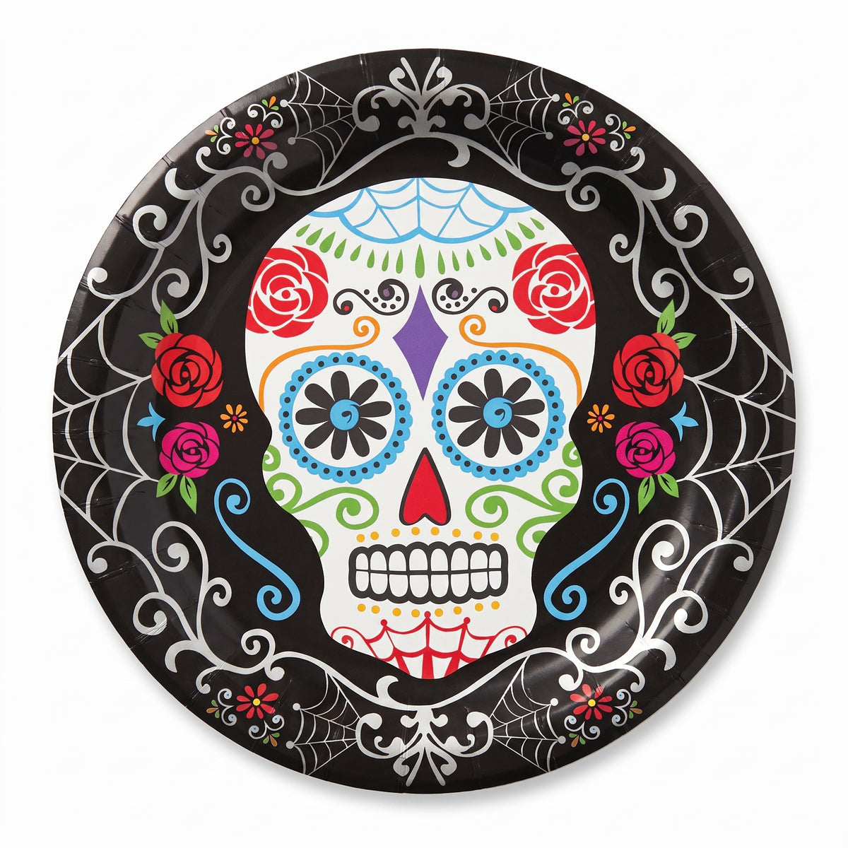 Day of the Dead 8.5" Paper Plates