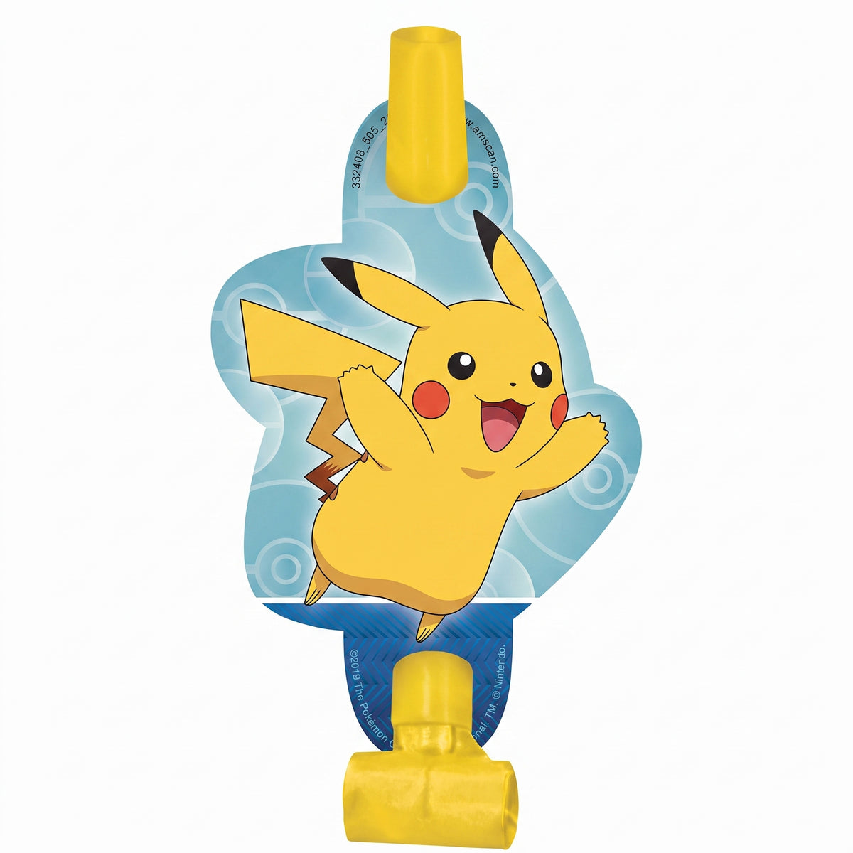 Pokemon Classic Birthday Party Blowout Noisemakers - 8 Pack